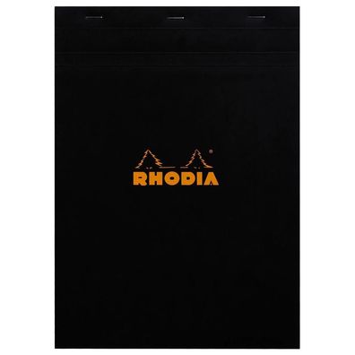 Rhodia Notizblock A4 geh kar 80Bl schw