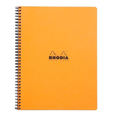 Rhodia Notebook A4+ kariert mRd 80Bl sort