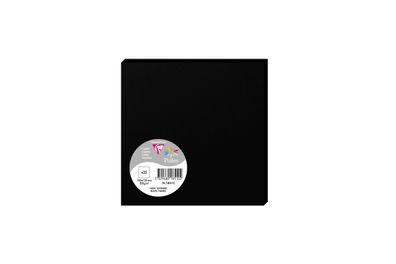 Clairefontaine Karte Pollen 135x135 210g schwarz