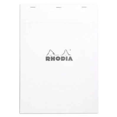 Rhodia Block Rhodia White A4 kar 80Bl