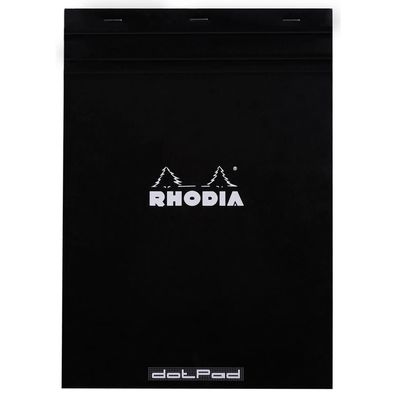 Rhodia DotPad Rhodia A4 kar 80Bl schwarz