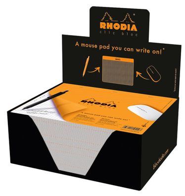 Rhodia Click mouse pad 19x23cm