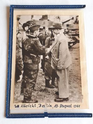 DDR Foto Walter Ulbricht Berlin 1961