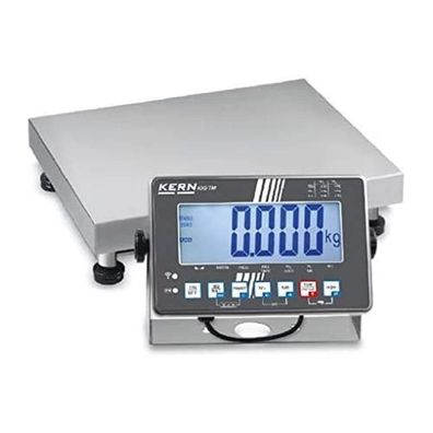 KERN Edelstahl-Plattformwaage SXS 6K-3M IP68 eichfähig 3 6 kg