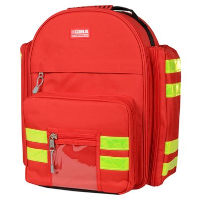 GIMA logic-2 Notfall Rucksack rot 40x25x47 cm Rescue Erste Hilfe