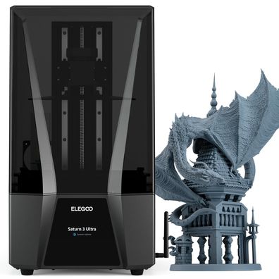 ELEGOO Saturn 3 Ultra MSLA Resin 3D Drucker 10 Zoll 12K Defekt