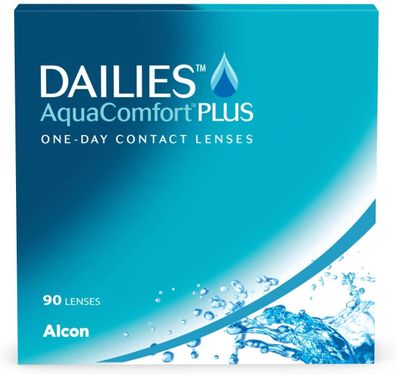 AquaComfort Plus 1-Tages-Kontaktlinsen 90 Stéck BC 8,7 DIA 14,0 -4,75