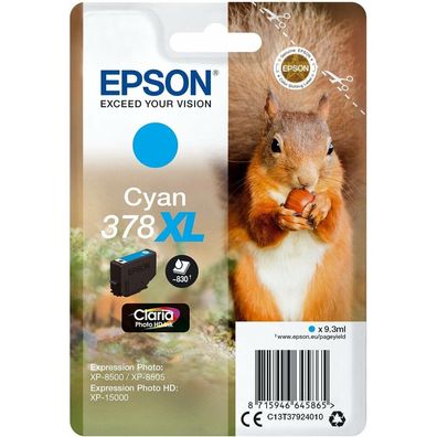 EPSON 378XL/T37924 cyan Tintenpatrone