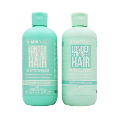 Hairburst Oily Hair Bundle - Shampoo 350ml + Conditioner 350ml