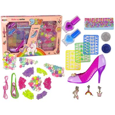 Leantoys Buntes Nagel- und Schmuckset