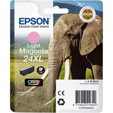 Epson Druckerpatrone Claria Photo HD 24XL (C13T24364012) fotomagenta