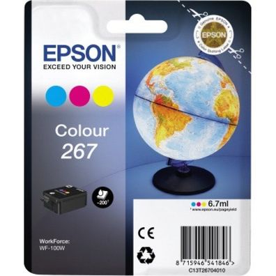 Epson Ink Multipack Color No 267 Epson267 Epson 267 (C13T26704010)