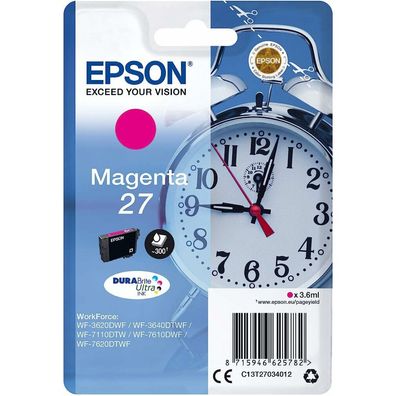 Epson Druckerpatrone T2703 (C13T27034012) magenta