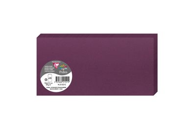 Clairefontaine Doppelkarte DL 210g cassis