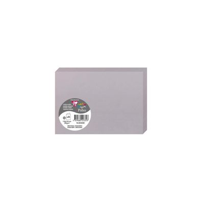 Clairefontaine Doppelkarte C6 210g koalagrau