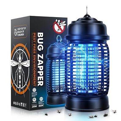20W UV Insektenvernichter Lampe elektrisch IPX4 fér Innen und Außen