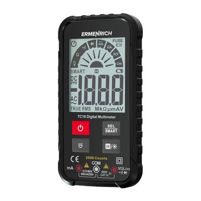 Ermenrich - 82982 - Zing TC16 Digitales Multimeter