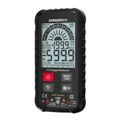 Ermenrich - 82984 - Zing TC19 Digitales Multimeter