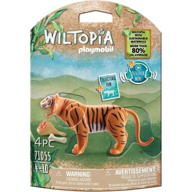 Playmobil 71055 Wiltopia Tiger, Konstruktionsspielzeug