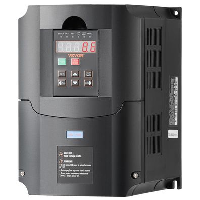VEVOR Frequenzumrichter VFD 7,5 kW 10 PS 35 A 220 V auf 3 Phasen 220 V