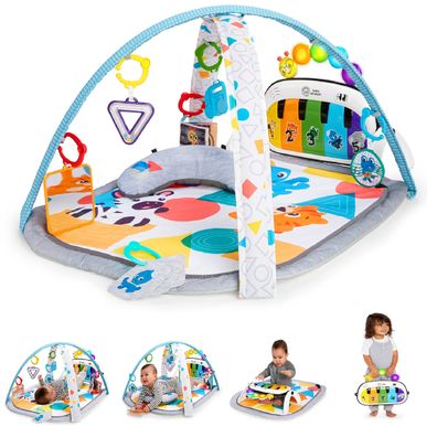 Baby Einstein 4-in-1 Kickin Tunes Spieldecke mit Klavier und Lichtern