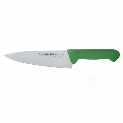 Giesser kleines Kochmesser 16 cm gestanzter Klinge & grünem Kunststoffgriff