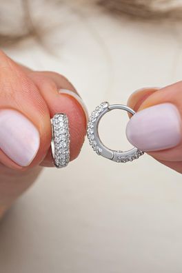 Silber-Ohrringe 925 Sterling Heliophilia Silver NRZ999563 Silver
