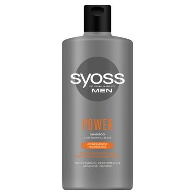 SYOSS Men Power Shampoo für normales Haar 440ml