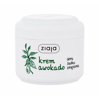 ZIAJA Avocado Tages- & Nachtcreme für trockene und müde Haut 75ml