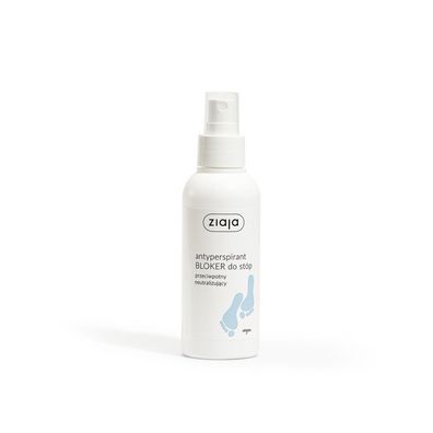 ZIAJA Bloker Antitranspirant für Füße neutralisierendes Spray 100ml