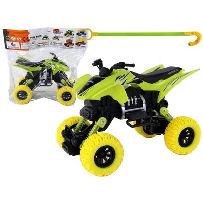 Lean Toys XC Quad Fahrzeug Friktionsantrieb Grün