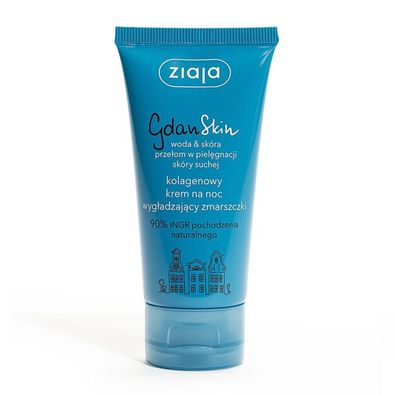 ZIAJA GdanSkin Kollagen Nachtcreme Glättung von Falten 50ml