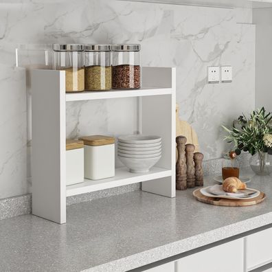 Kéchenregal Skye Decor Denver White 34x10x30 cm