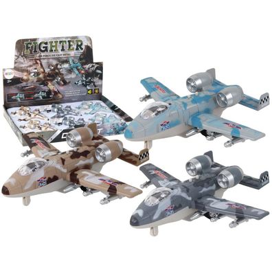 Leantoys Angetriebenes Kampfflugzeug Moro Militärjet