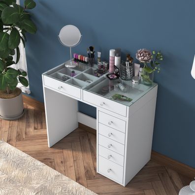 Schminktisch Skye Decor BJ107 White 90x79,8x44,5 cm