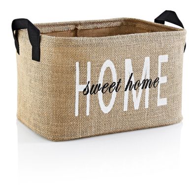 Felt Basket Conceptum Hypnose YLC479 Light Brown 30x18x22 cm