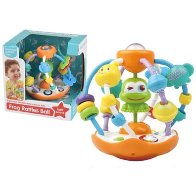 Interaktiver Frosch Ball Spielzeug Licht Musik
