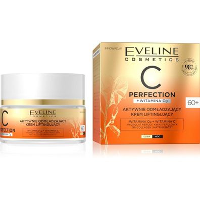 Eveline C Perfection Aktiv verjüngende 60+ Lifting Tages- und Nachtcreme 50ml