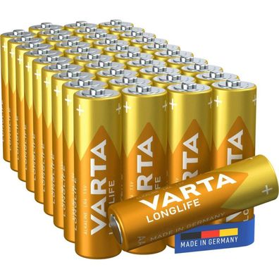 40 VARTA Batterien Longlife Mignon AA 1,5 V