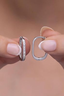 Silber-Ohrringe 925 Sterling Heliophilia Silver NRZ999153 Silver