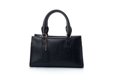 Schultertasche Damen Lucky Bees Vivien Black 11x15 cm