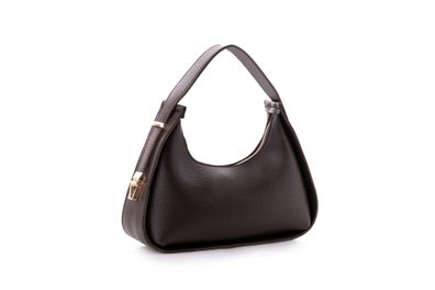 Handtasche Damen Lucky Bees 1263 Dark Brown 8x20 cm