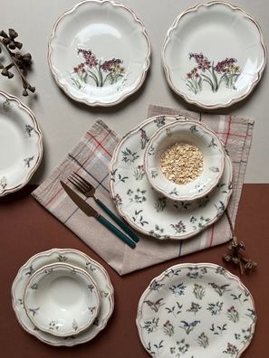 Geschirrset 24-tlg Hermia Concept Amber 24 Multicolor