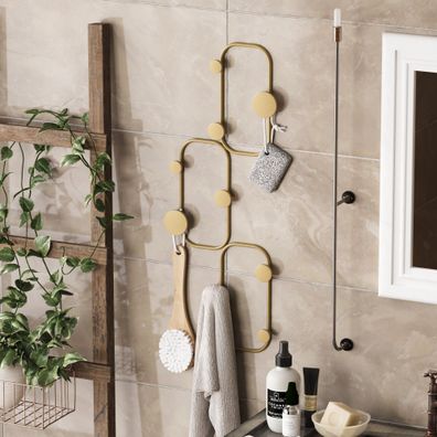 Metall Wandhaken Wallity Lizzard-A Gold