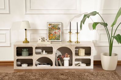 Konsolentisch Skye Decor Ferlis Traverten Marble / Sandstone 160x51x40 cm
