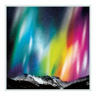 Galison Quadratisches Puzzle Aurora Borealis 500 Teile