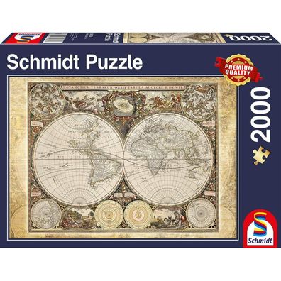 Puzzle Historische Weltkarte