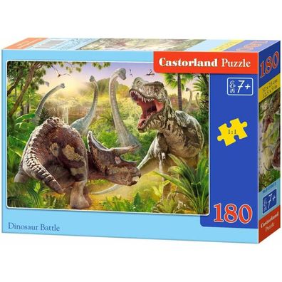 Castorland Puzzle Duell der Dinosaurier 180 Teile