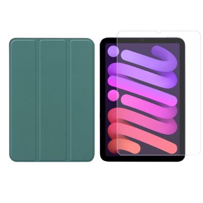 2in1 Set für Apple IPad Mini 6 2021 8.3 Zoll Schutzhülle + Schutzglas