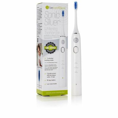 Beconfident Sonic Silver Electric Whitening Toothbrush White-Silver